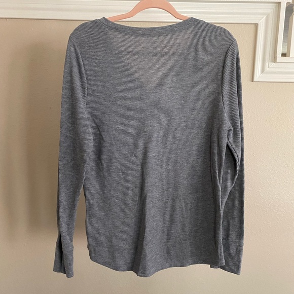 Women’s Ribbed Henley - Picture 5 of 7